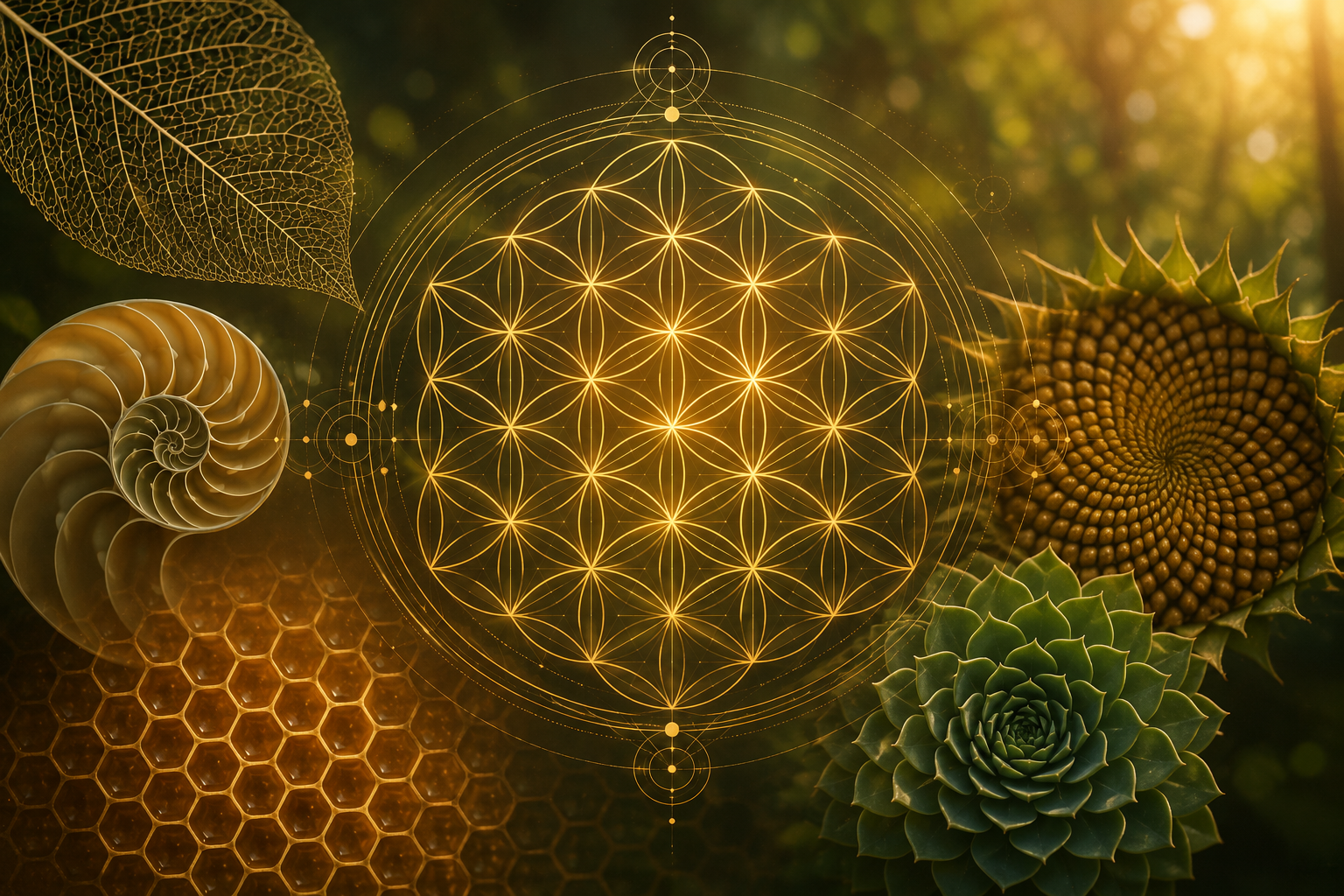 Sacred geometry in nature